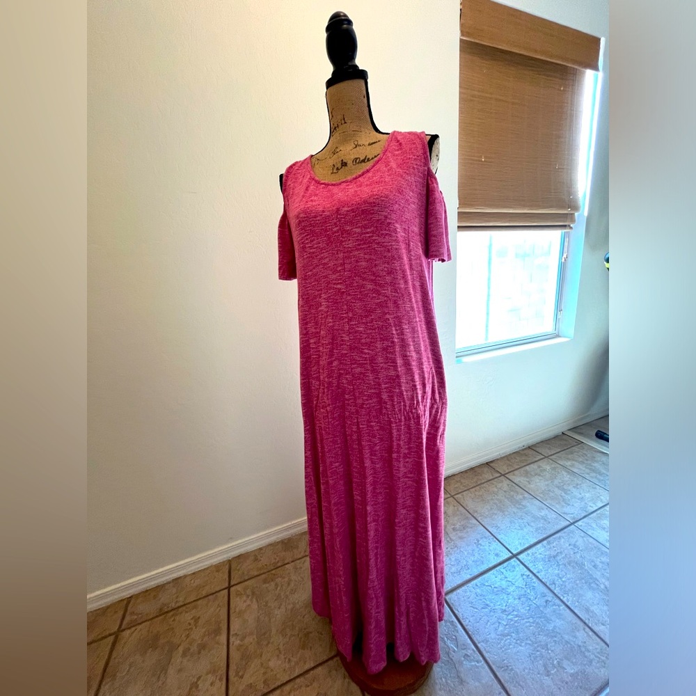 Pink Soft Surroundings maxi dress